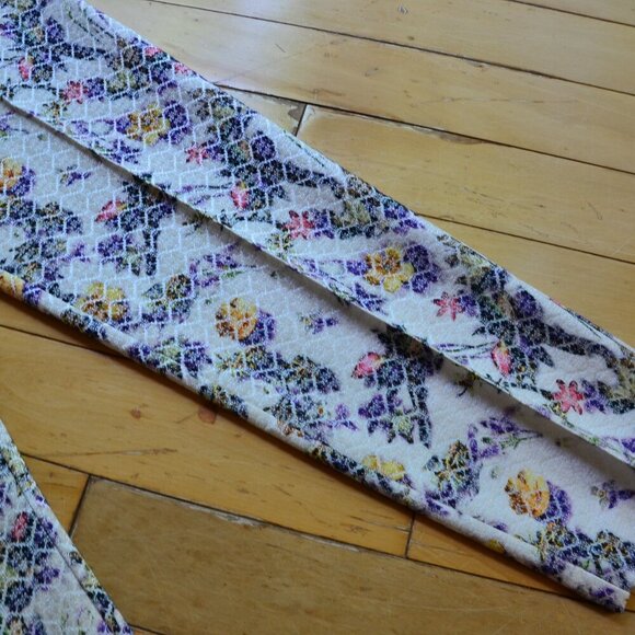 Topshop Jacquard Floral Cigarette Trousers US8 - Picture 5 of 13